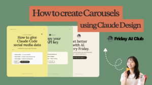 How to create Carousels with Claude Design