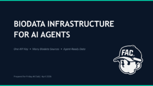 Biodata for AI Agents: Assessing the Market Need, the Technical Bottlenecks, and the Opportunity