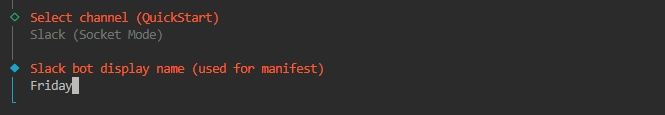 Naming my Slack bot "Friday"