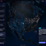 Interactive 3D world news map built by Fable 5